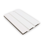 بديل خشب مضلع صيني ابيض مطفي