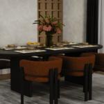 غرفة وليمة (اسود)